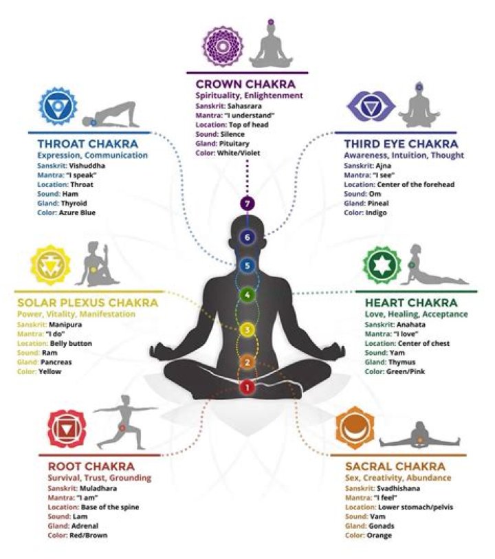 What do the chakras mean?