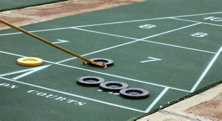 What do you put on a shuffleboard?