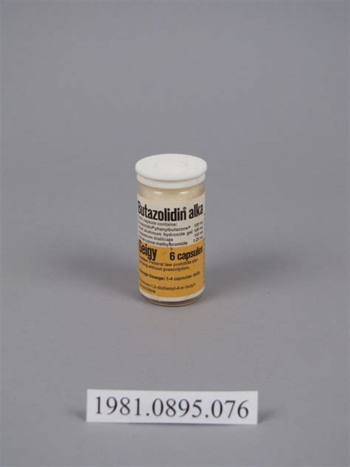 What does butazolidin mean?