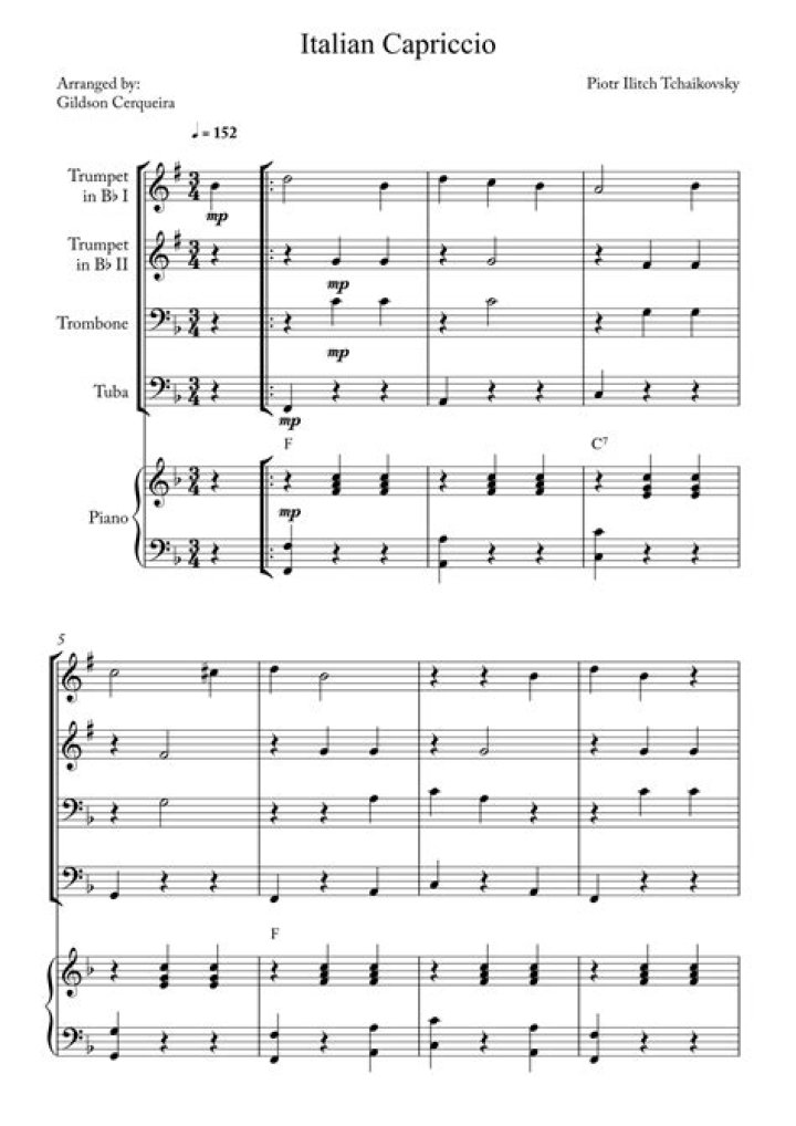 What does capriccio mean in music?