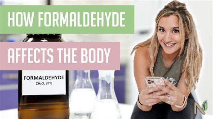 What does formaldehyde do to the human body?