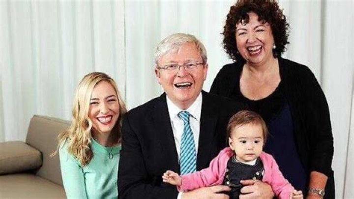 What does kevin rudds wife do?