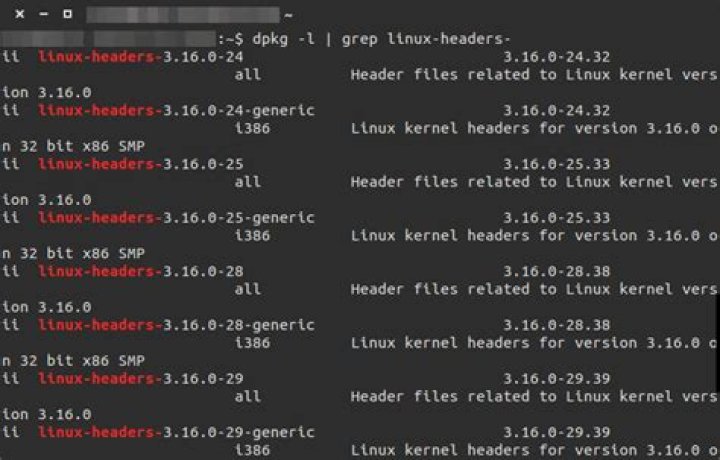 What does linux-headers-`uname -r` do?