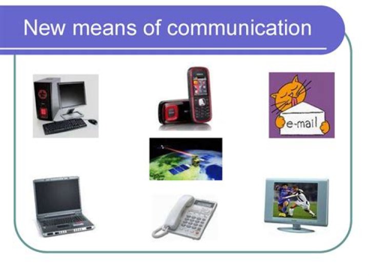 What does means of communication mean?