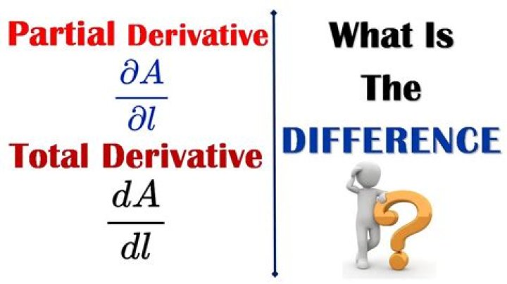 What exactly is the difference between a derivative and a total derivative?