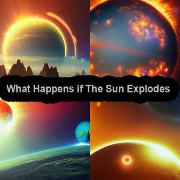 What happens if the sun implodes?