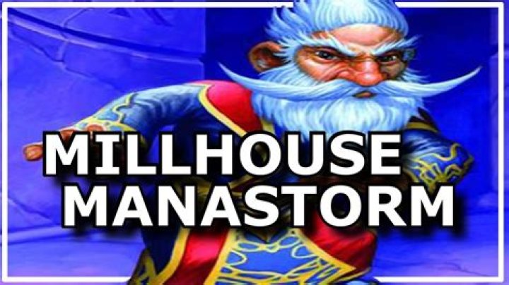 What happens when Millhouse Manastorm reaches 10 mana?