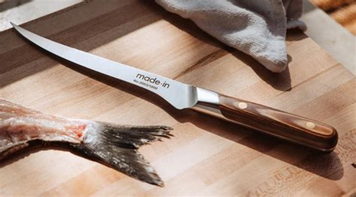 What is a filleting knife used for?