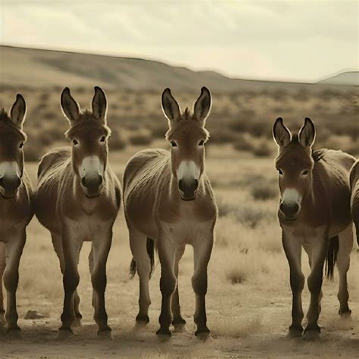 What is a group of donkeys called?