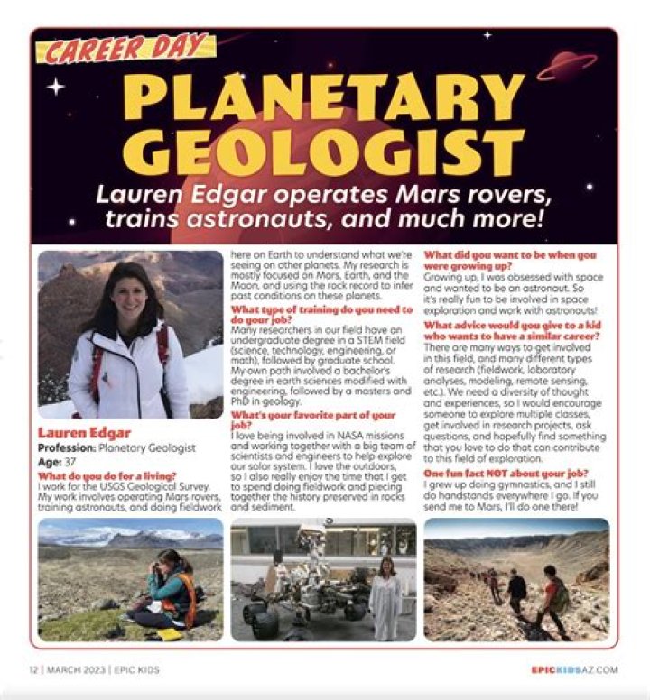 What is a planetary geologist?