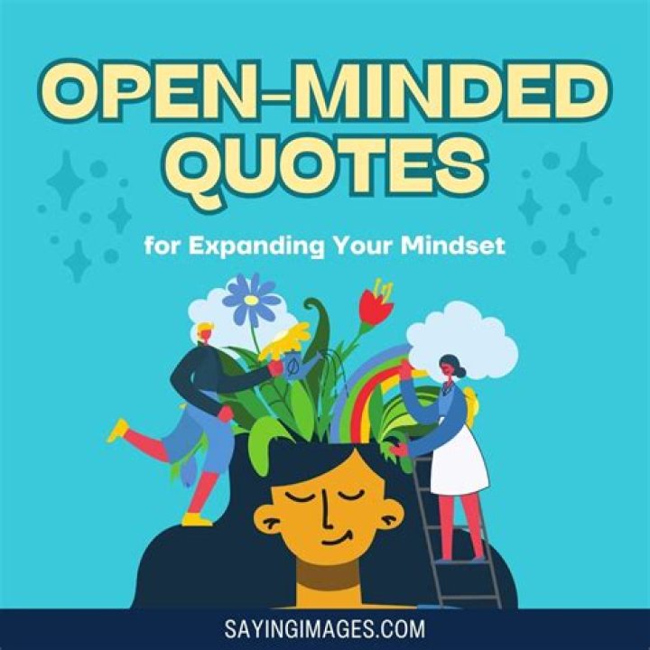 What is a word for open minded?