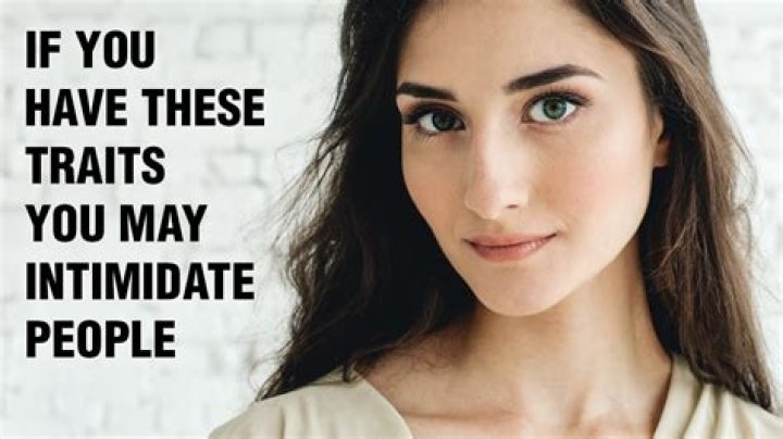 What is an intimidating person?