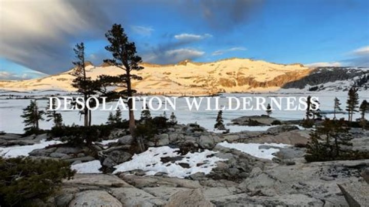 What is desolation wilderness?