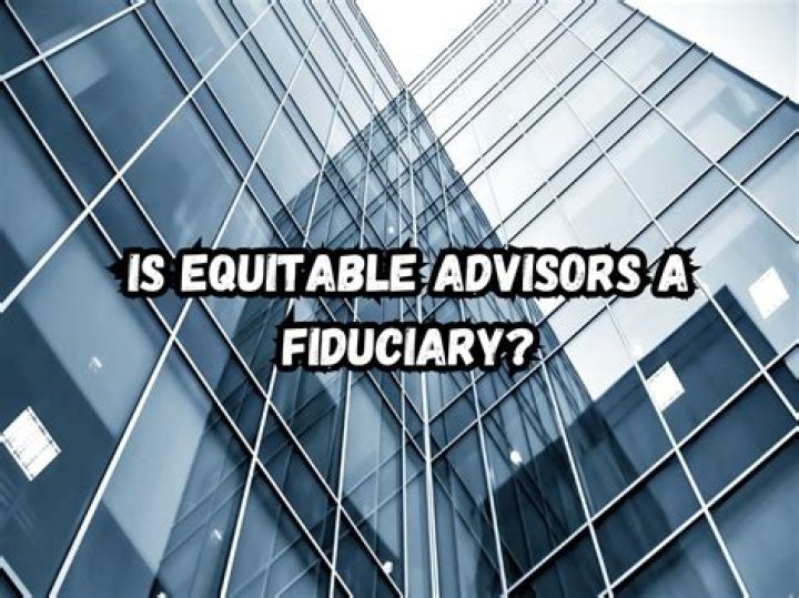 What is equitable advisors?