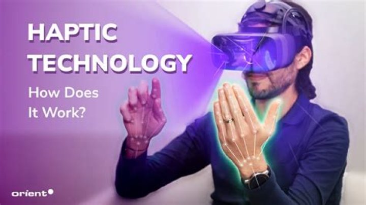 What is haptic mean?