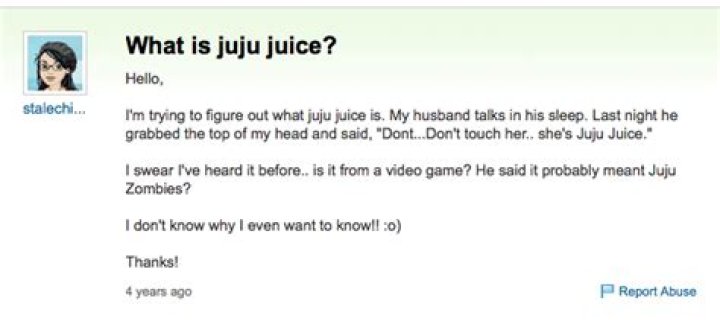 What is juju juice?