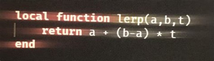 What is lerp function?
