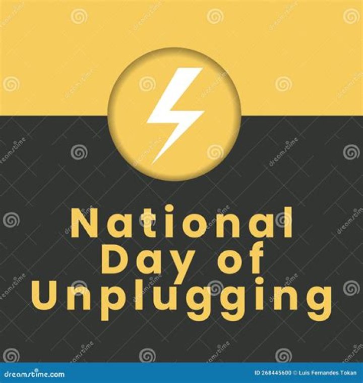 What is national unplug day?