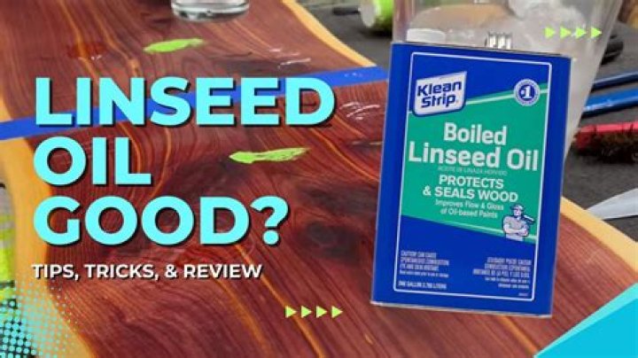 What is polymerised linseed oil?
