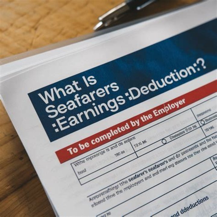 What is seafarers earnings deduction?