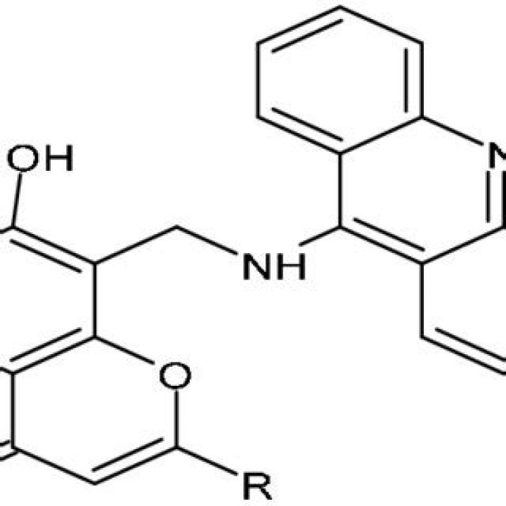 What is structure of acridine?