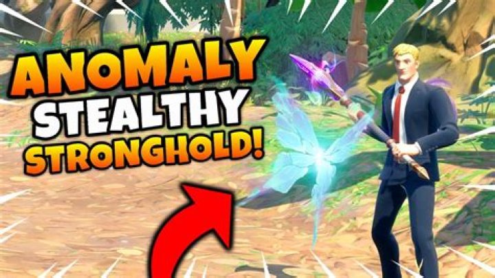 What is the anomaly in stealthy stronghold?