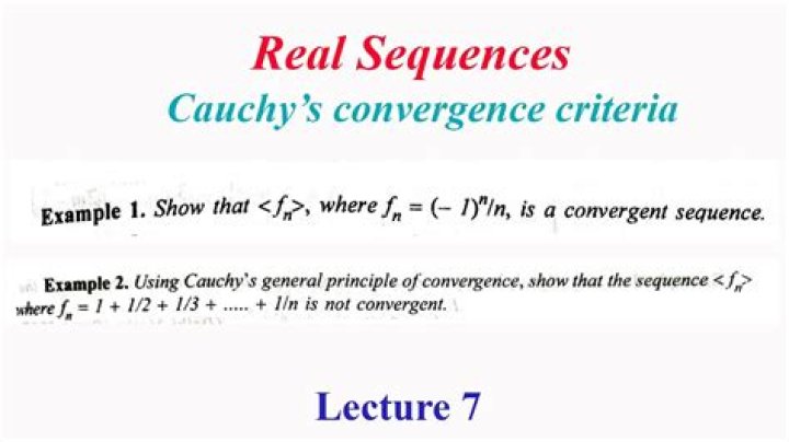 What is the difference between Cauchy and convergent sequence?