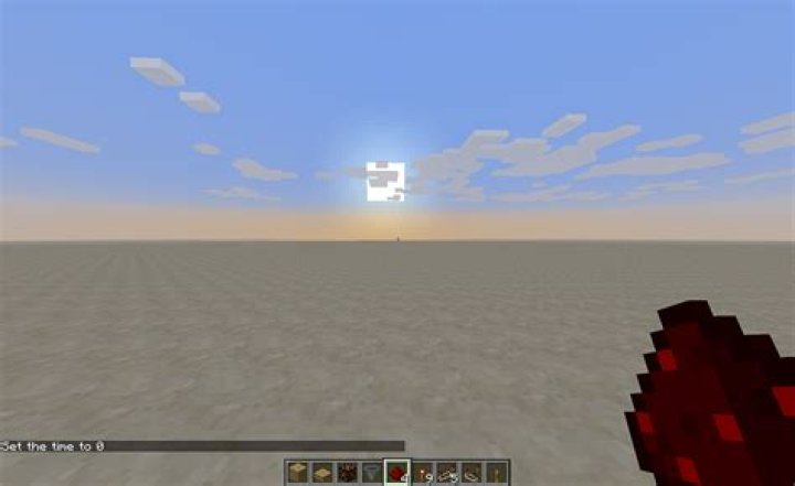 What is the exact time on Minecraft that is sunrise?