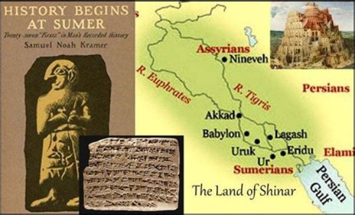 What is the land of shinar called today?
