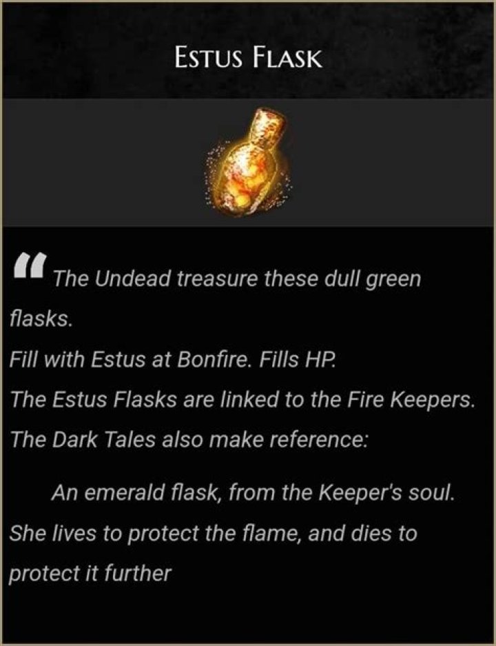 What is the limit of Estus flasks?
