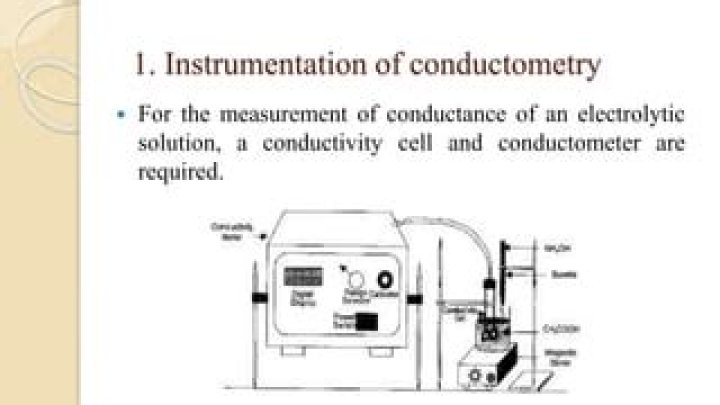 What is the meaning of conductometer?