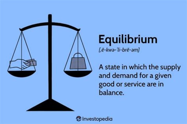 What is the meaning of equilibrium solution?