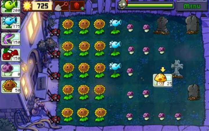 What is the moustache mode in Plants vs Zombies?