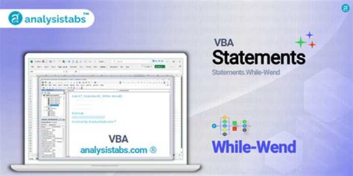 What is wend in vba?