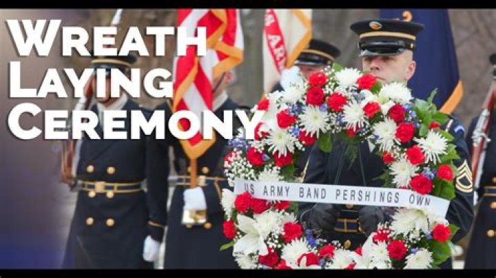 What wreath laying ceremony?