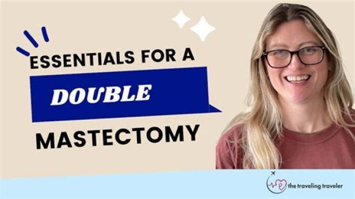 Whats a double mastectomy?