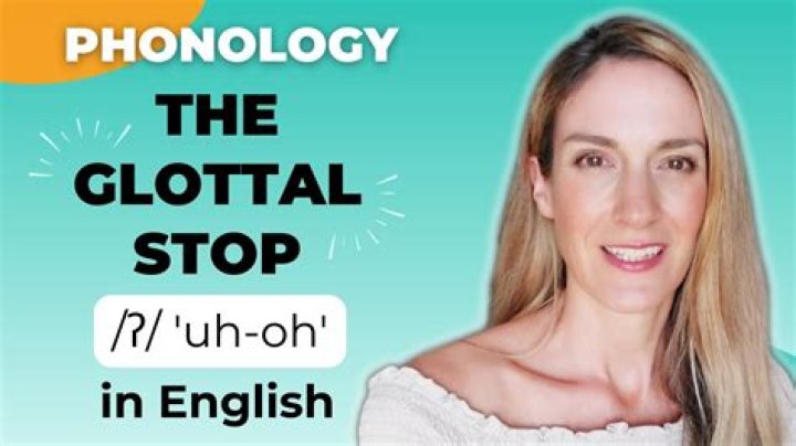 Whats a glottal stop?