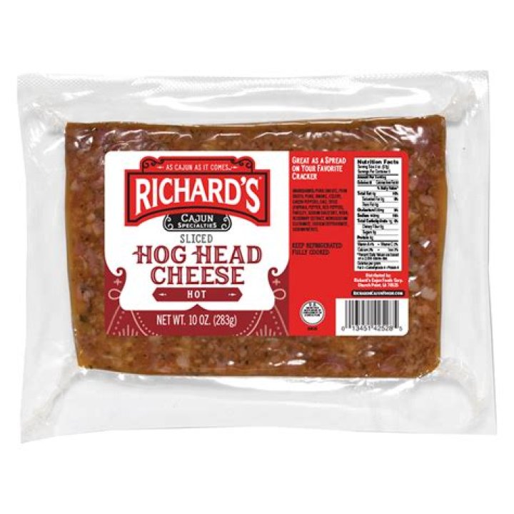 Whats hog head cheese made of?