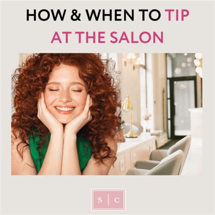 Whats standard tip for hairdressers?