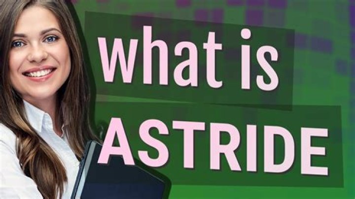 Whats the definition of astride?