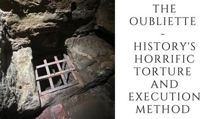 Whats the definition of oubliette?