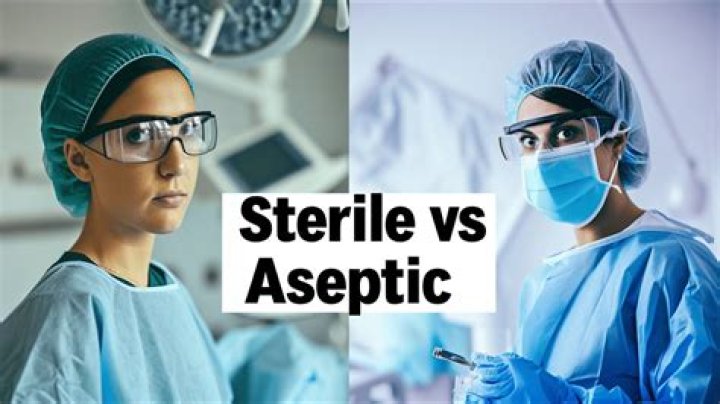 Whats the difference between aseptic and sterile technique?