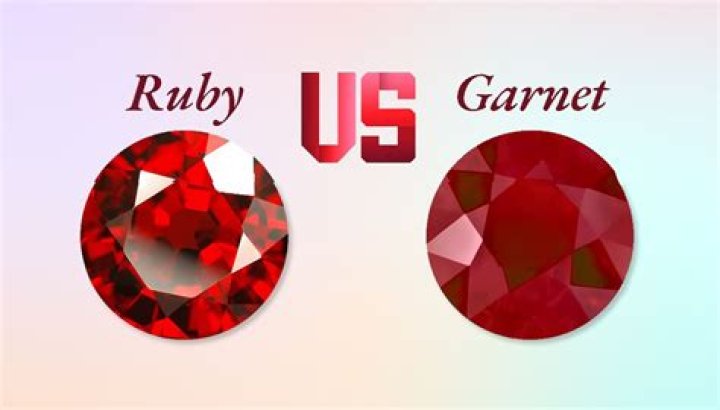 Whats the difference between garnet and ruby?