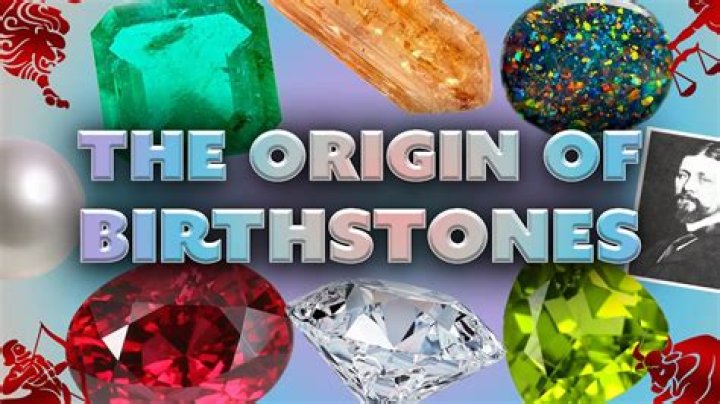 When did birthstones originate?