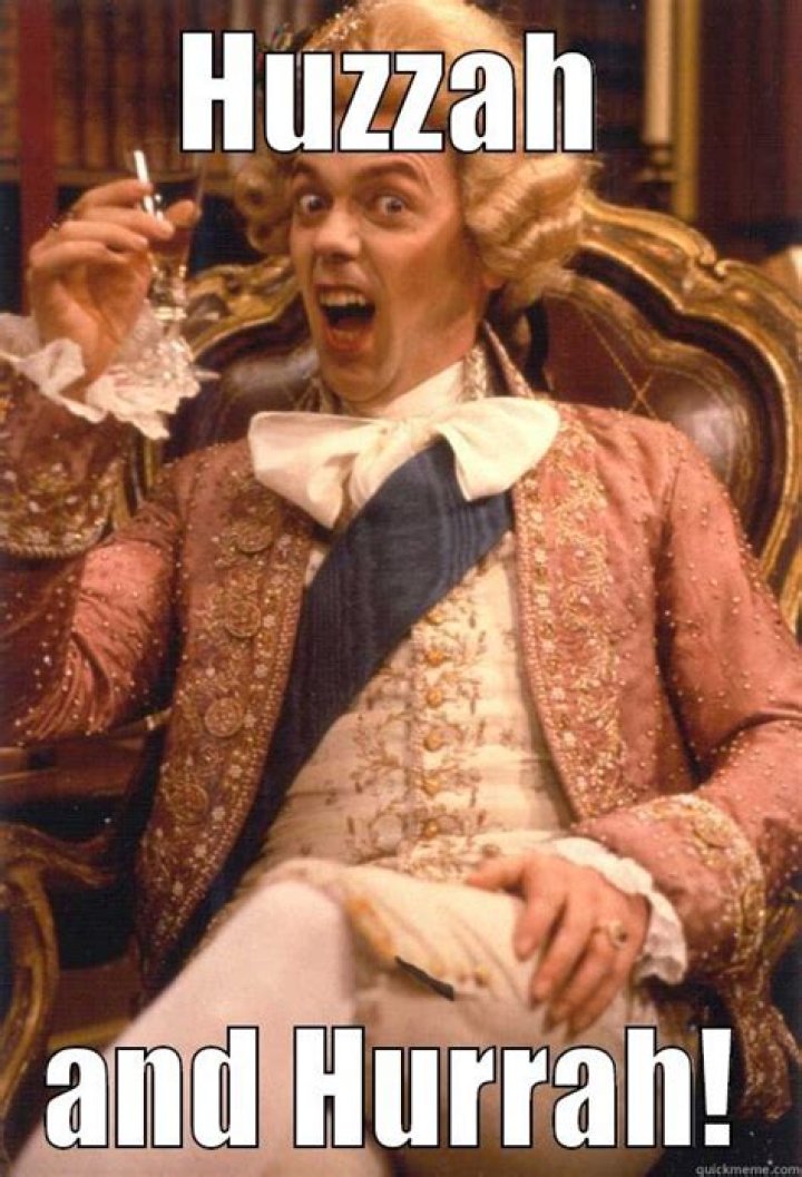 When did huzzah become hurrah?