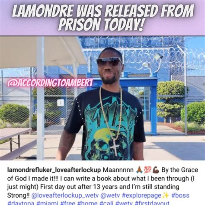When does lamondre get out of prison?