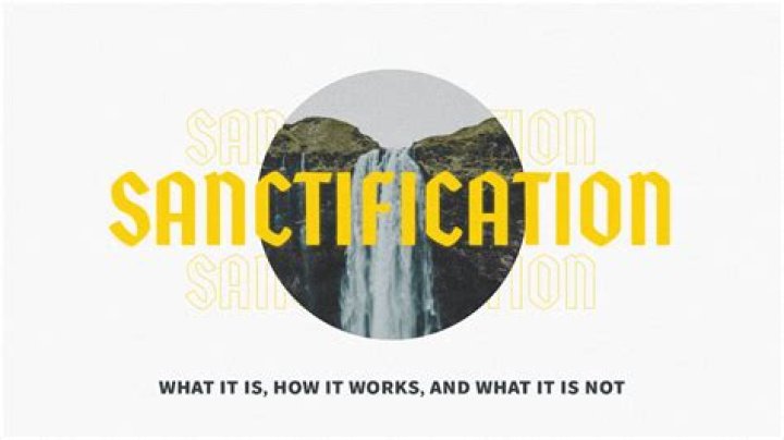 When does sanctification begin?