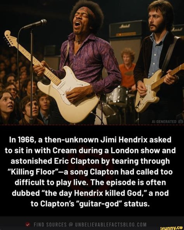 When hendrix killed god?
