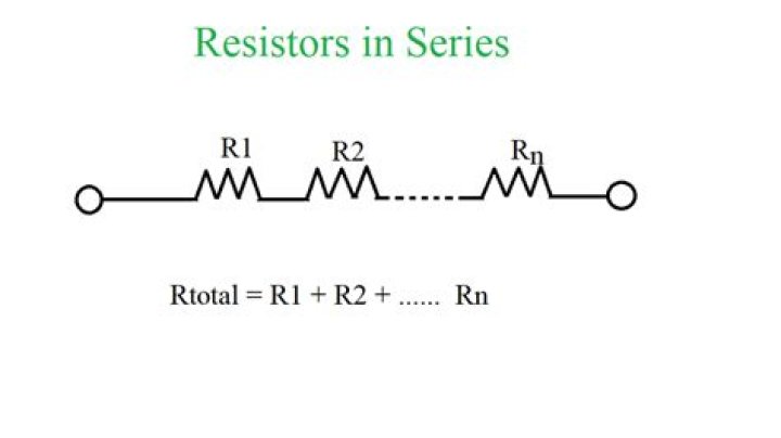 When i put multiple resistors in series?