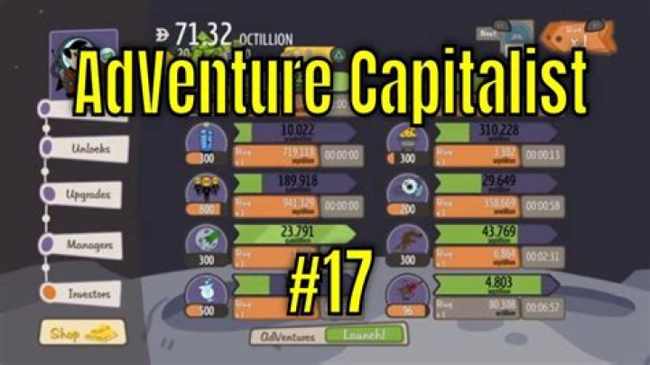 When I quit Adventure Capitalist I lose moon progress (PC)